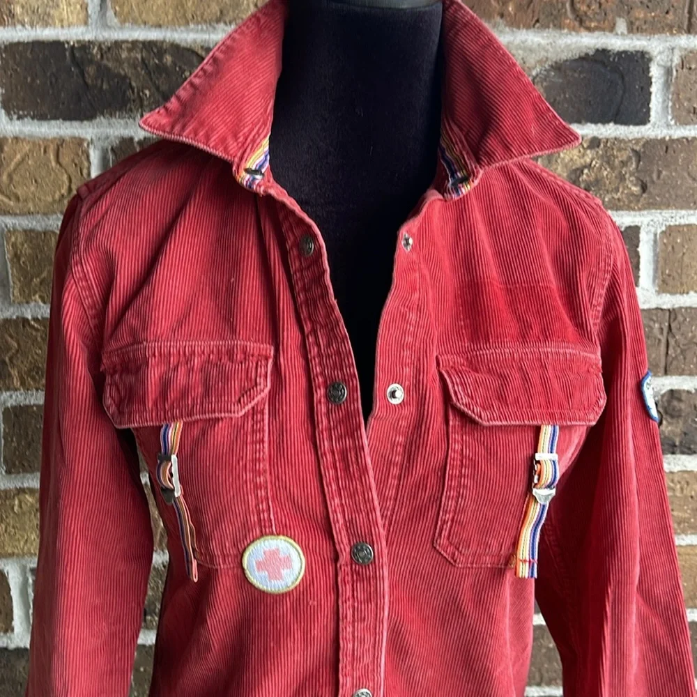 FOSSIL Velvet Patched short - Picture 5 of 10